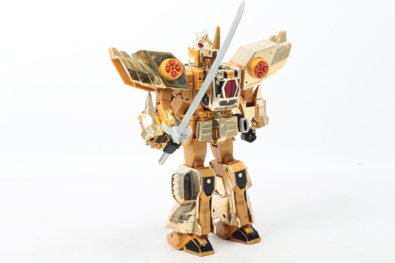 【当時物】　タカラ  [DX 黄金合体ゴルドラン][黄金忍者空影] [獣王合体レオンカイザー] 黄金勇者ゴルドランの画像1
