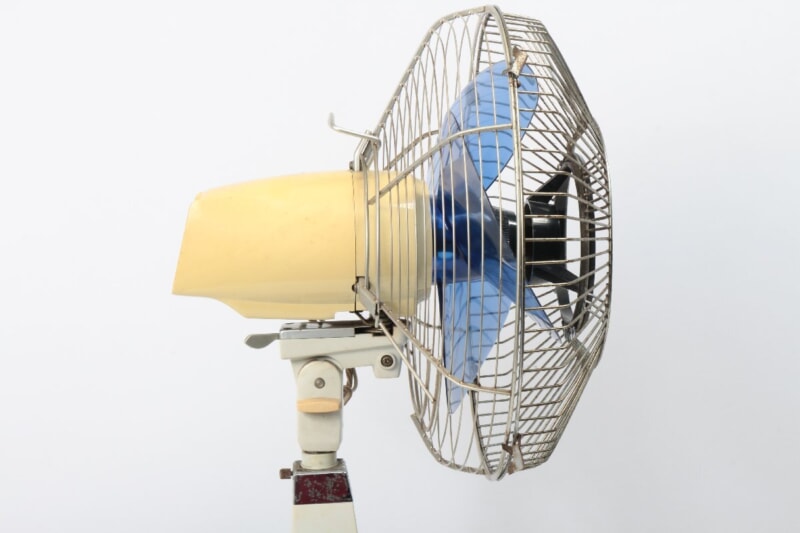 【当時物】サンヨー  3枚羽根 レトロ扇風機 EF-6NZの画像1