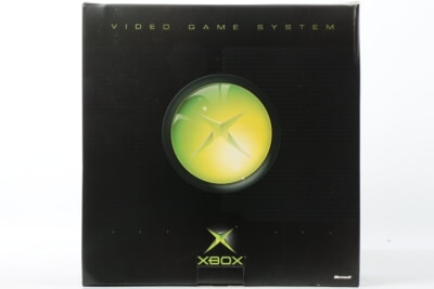 【外箱付】初代XBOX本体  Microsoft マイクロソフト 動作品 エックスボックス