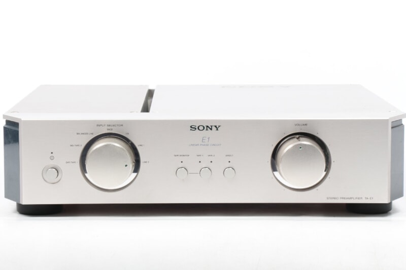 SONY  [TA-E1]　ステレオプリアンプ 動作品 ソニーの画像1