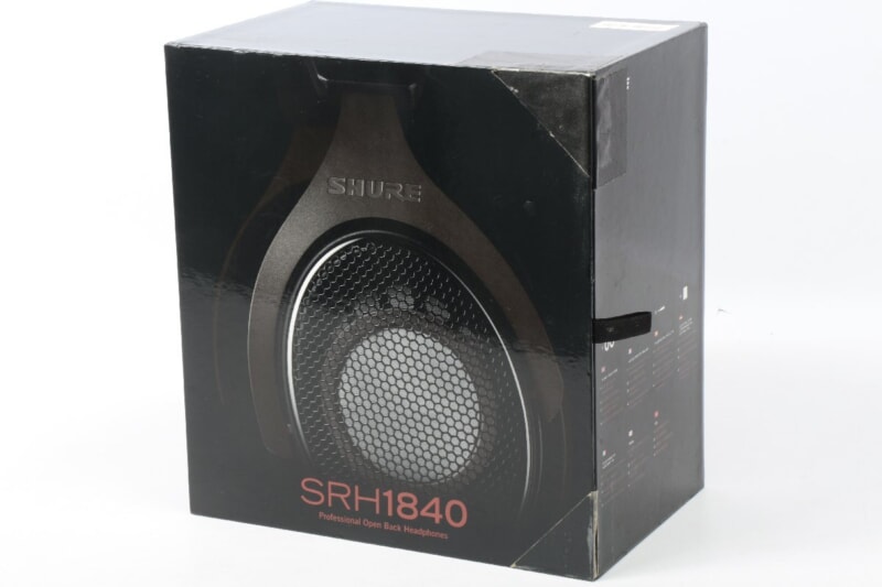 【外箱付】 SHURE  [SRH1840] 密閉型モニターヘッドホン 動作品 シュアの画像1