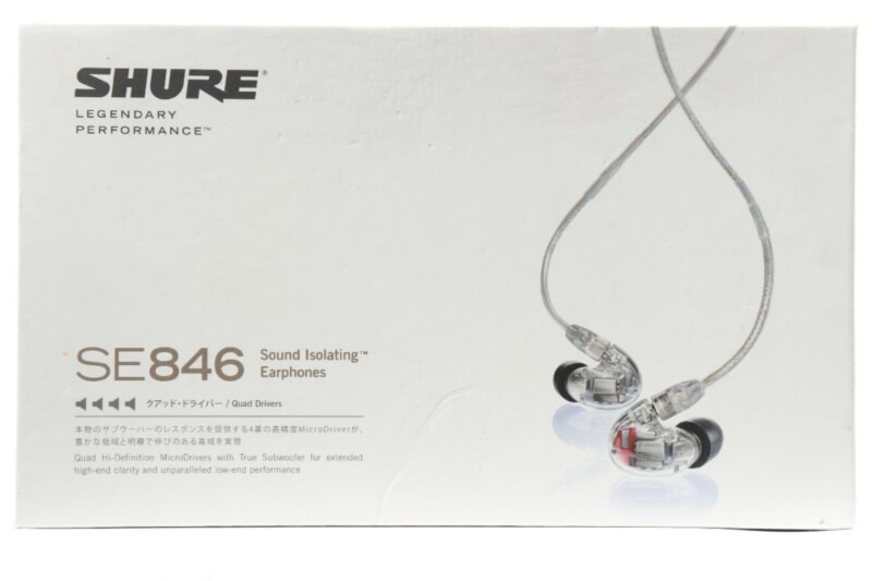 SHURE  [SE846] 高遮音性イヤホン 動作品の画像1