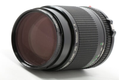 Cannon FD 100mm 1:2 レンズ キャノン
