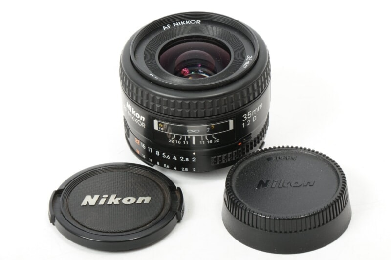 Nikon  AF NIKKOR 35mm 1:2D レンズ ニコンの画像1