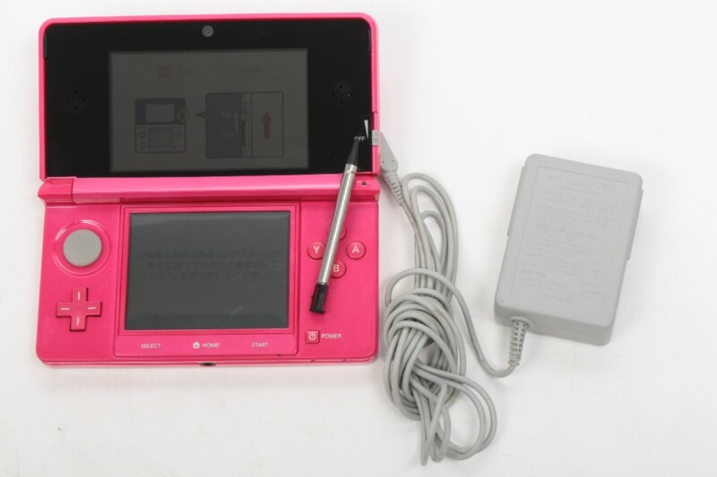 Nintendo  ニンテンドー3DS 本体 グロスピンク 動作品の画像1