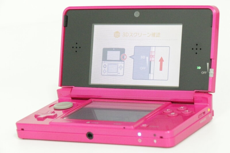 Nintendo  ニンテンドー3DS 本体 グロスピンク 動作品の画像1