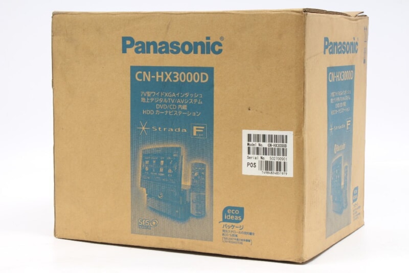 【未使用品】 strada  7インチ ワイド液晶 フルセグ [CN-HX3000D] ポータブルカーナビ Panasonicの画像1