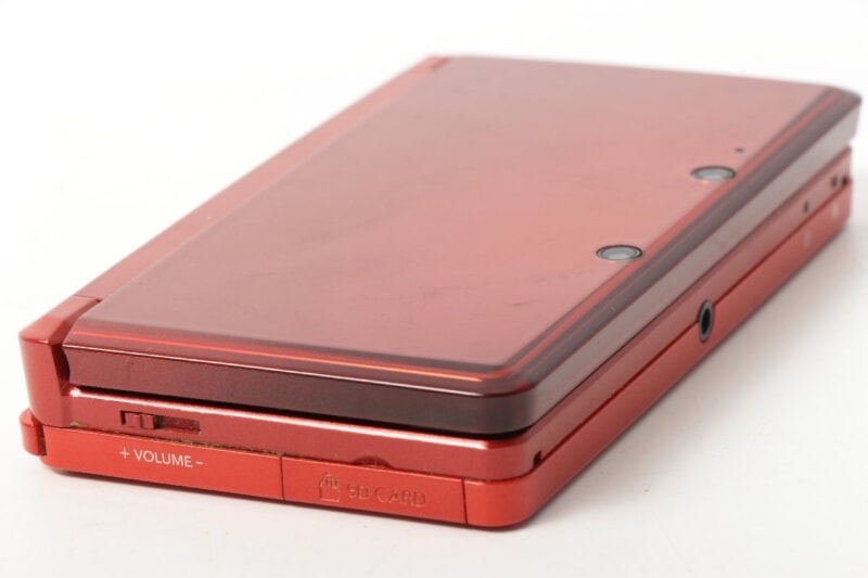 Nintendo  ニンテンドー3DS 本体 メタリックレッド 動作品の画像1