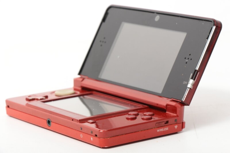 Nintendo  ニンテンドー3DS 本体 メタリックレッド 動作品の画像1