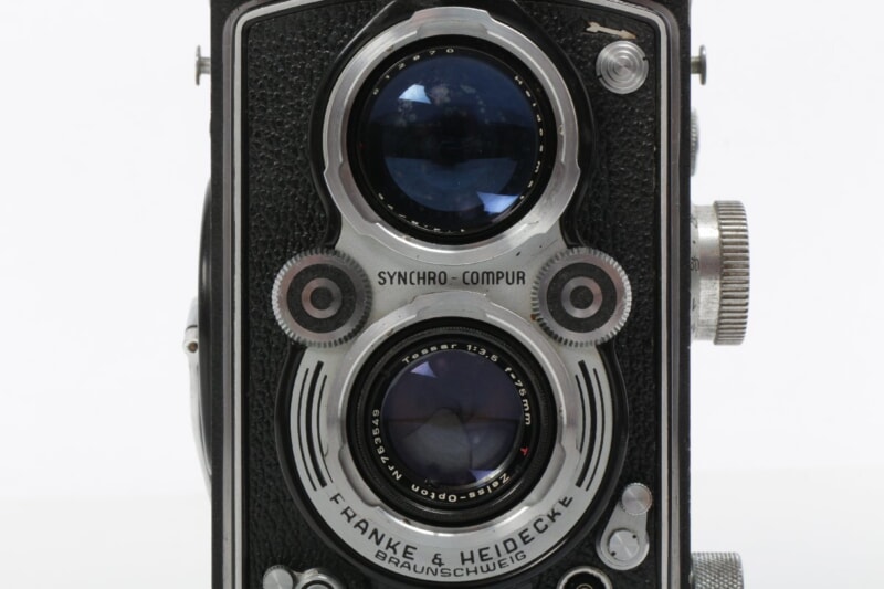 ROLLEIFLEX  Carl Zeiss Tessar 1:3.5 f=75mm 二眼レフカメラ ローライフレックスの画像1