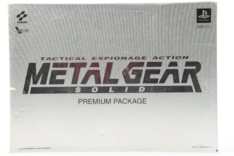 PS1  METAL GEAR SOLID/メタルギアソリッド プレミアムパッケージ コナミの画像1