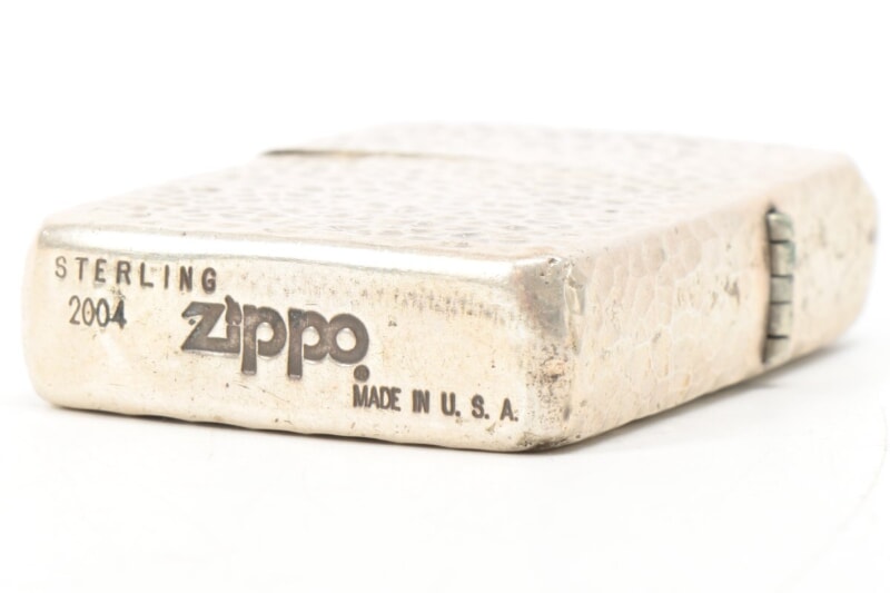 ZIPPO  スターリングシルバー 2004年製 着火確認済みの画像1
