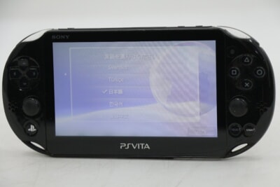 SONY PSVITA 本体 PCH-2000 Wi-Fiモデル ブラック 動作品 ソニー