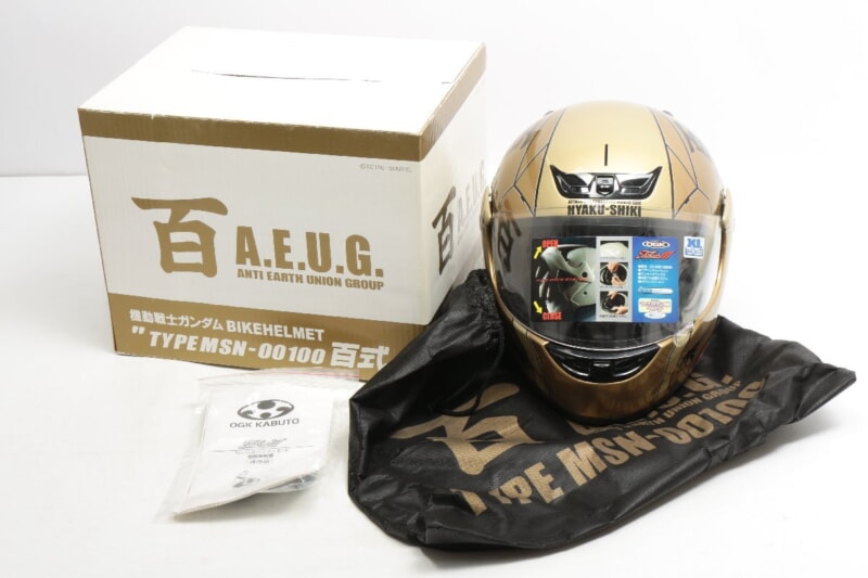 【受注生産品・未使用品】 OGK Kabuto  TYPE MSN-00100 百式 XLサイズ 60-61cm テレオス-Ⅲ フルフェイスヘルメット カブトの画像1