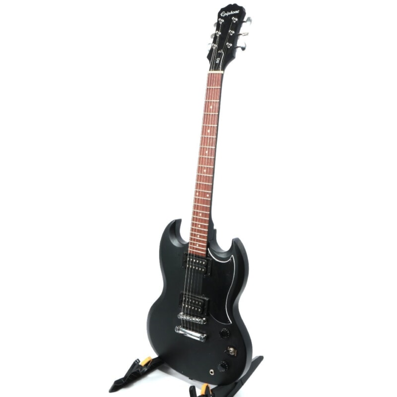 Epiphone  SGタイプ エレキギター ブラック エピフォンの画像1