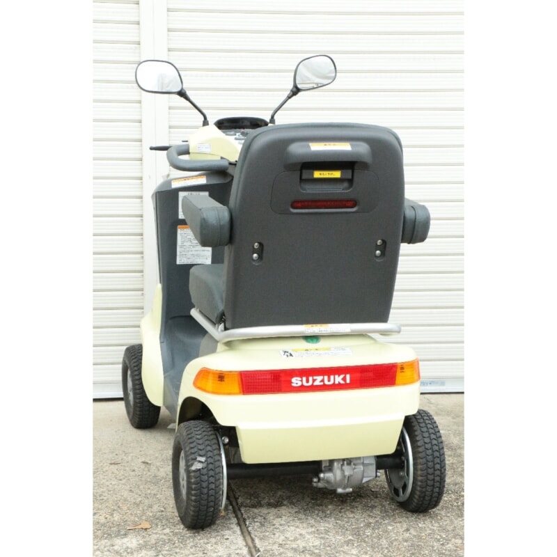 スズキ  [ET4DA] シニアカー セニアカー ペールイエロー ハンドル形電動車いす 電動カート SUZUKIの画像1