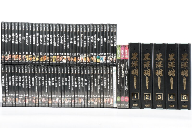 【一部未開封・全巻セット】 黒澤明DVDコレクション  1～71巻 朝日新聞出版の画像1