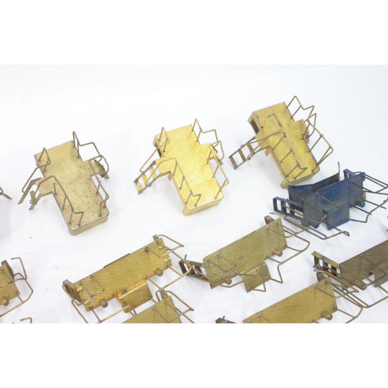 Oゲージパーツ デッキ 鉄道模型の画像1