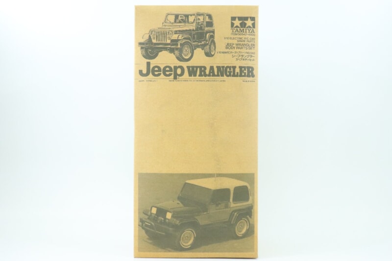 【未組立】タミヤ  1/10 RC/ラジコン カースペアパーツNO.542 JEEP WRANGLER/ジープラングラー スペアボディセット 50542の画像1