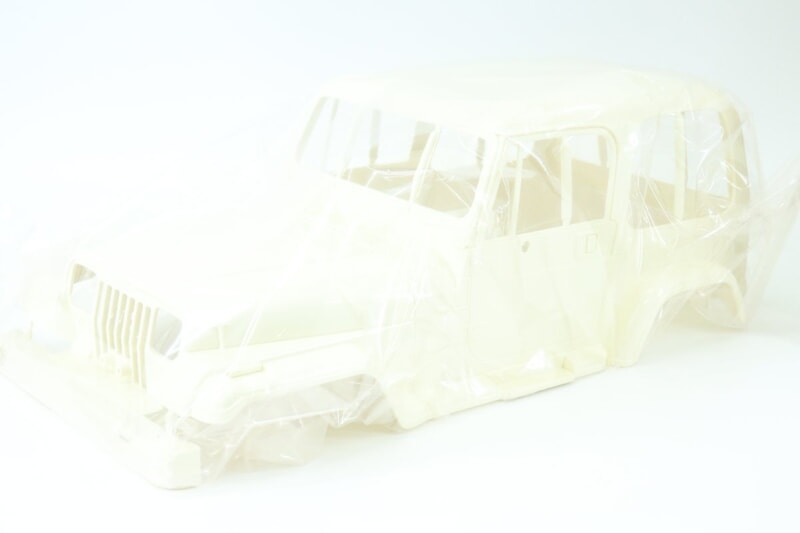 【未組立】タミヤ  1/10 RC/ラジコン カースペアパーツNO.542 JEEP WRANGLER/ジープラングラー スペアボディセット 50542の画像1