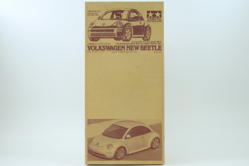 【未組立】 タミヤ  1/10 RC/ラジコンカースペアパーツNO.790フォルクスワーゲン ニュービートル スペアボディセット 50790の画像1