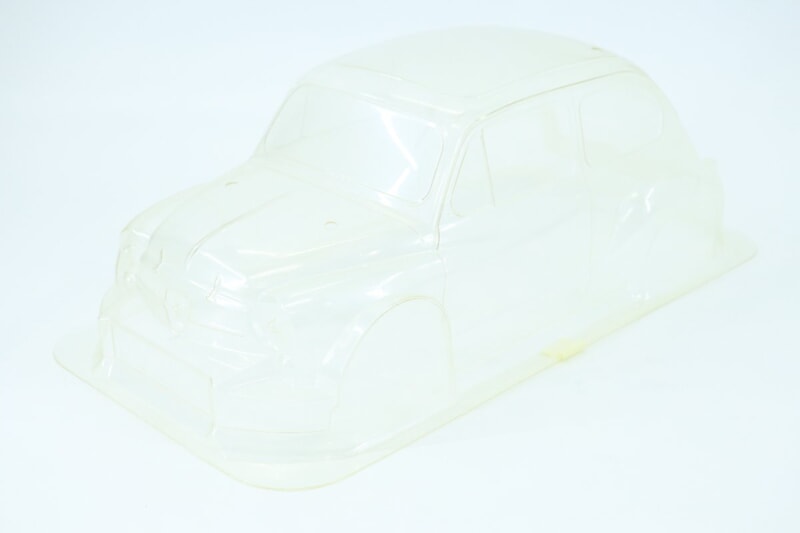 【未組立】 タミヤ  1/10 RC/ラジコン パーツNO.667 フィアットアバルト1000TCRベルリーナ コルサ スペアボディセット 50667の画像1