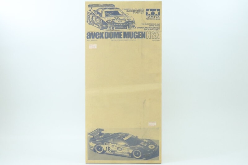 【未組立】 タミヤ  1/10 RC/ラジコン カースペアパーツNO.776 avex 童夢 無限 NSX スペアボディセット 50776の画像1