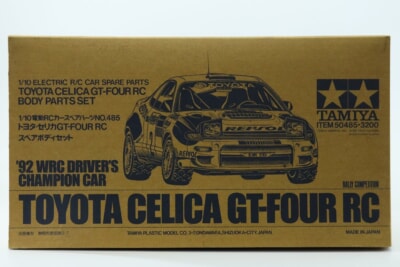 【未組立】 タミヤ  1/10 RC/ラジコン カースペアパーツNO.485 トヨタ・セリカGT-FOUR RC スペアボディセット 50485の買取り品の画像