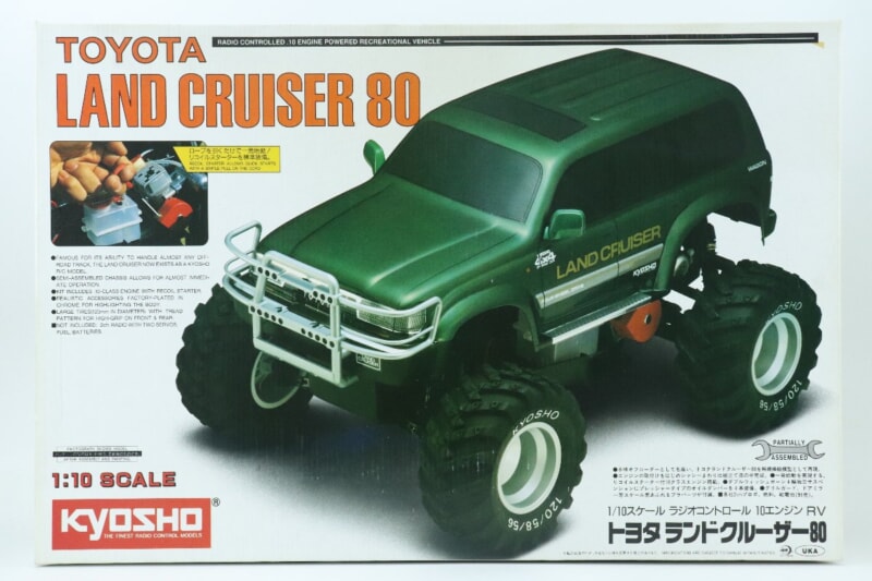 【未組立】 KYOSHO/京商  1/10 トヨタランドクルーザー80 RC/ラジコン 10エンジン RV 31381の画像1