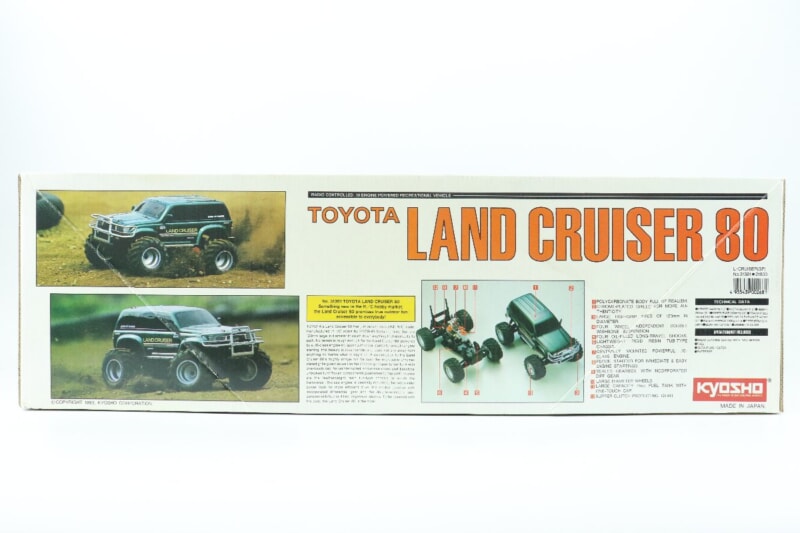 【未組立】 KYOSHO/京商  1/10 トヨタランドクルーザー80 RC/ラジコン 10エンジン RV 31381の画像1