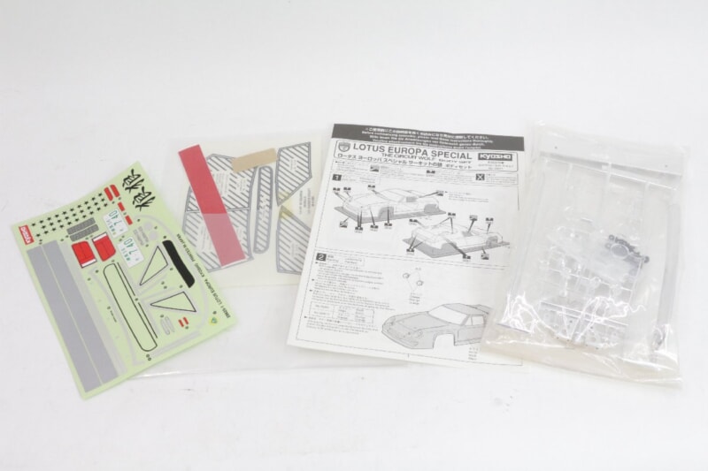 【未組立】 KYOSHO/京商  RC/ラジコン サーキットの狼 ボディセット ロータスヨーロッパスペシャル 39825の画像1