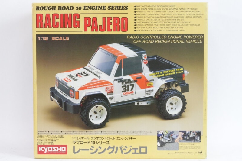 【未組立】 KYOSHO/京商  1/12 RC/ラジコン エンジンバギー ラフロード10シリーズ レーシングパジェロの画像1