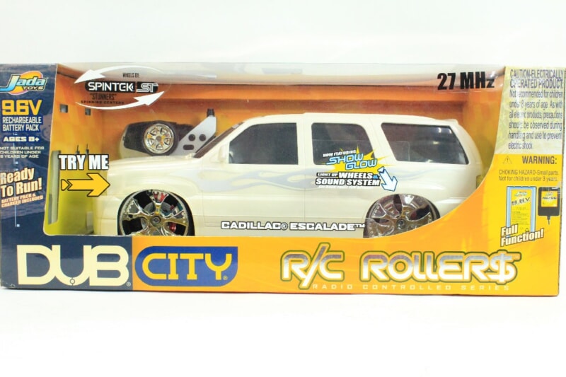 Jada Toys/ジャダトイズ  DUB CITY CADILLAC ESCALADE R/C ROLLERS キャデラック エスカレード ラジコン 27MHzの画像1