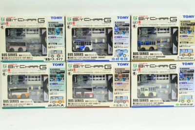 【未開封】TOMY/トミー  トミカ ビットチャージー 路線バスシリーズ ラジコン 小田急バス・東武バスなど6点セットの買取り品の画像