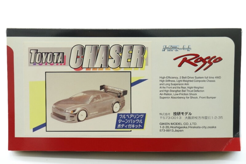 【未組立】 ROSSO  1/10 RC/ラジコン [HR-4] トヨタ チェイサー CHASER テックレーシング 技研モデルの画像1