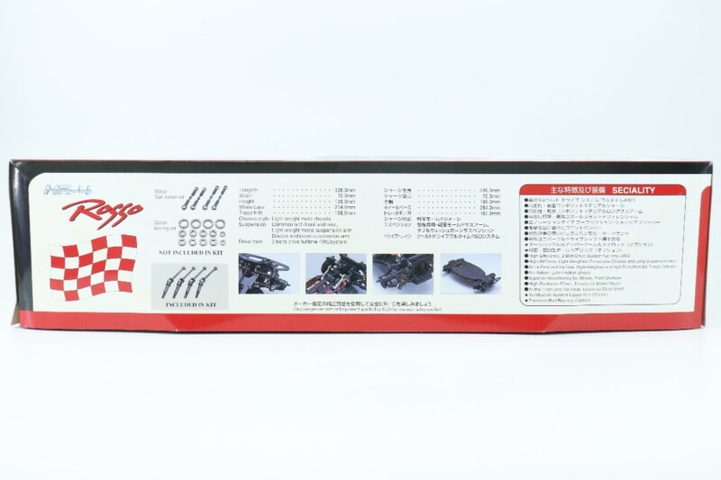 【未組立】 ROSSO  1/10 RC/ラジコン [HR-4] トヨタ チェイサー CHASER テックレーシング 技研モデルの画像1