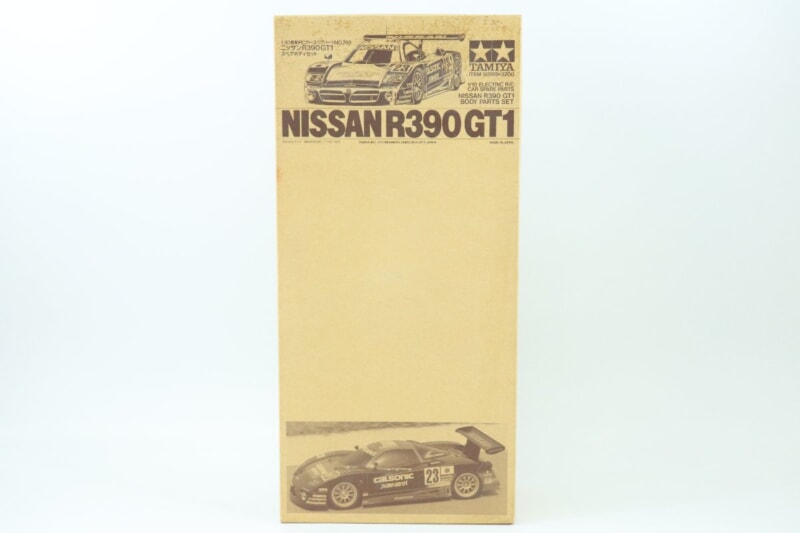 【未組立】 タミヤ  1/10 RC/ラジコン ニッサンR390 GT1 スペアボディセット 50769の画像1