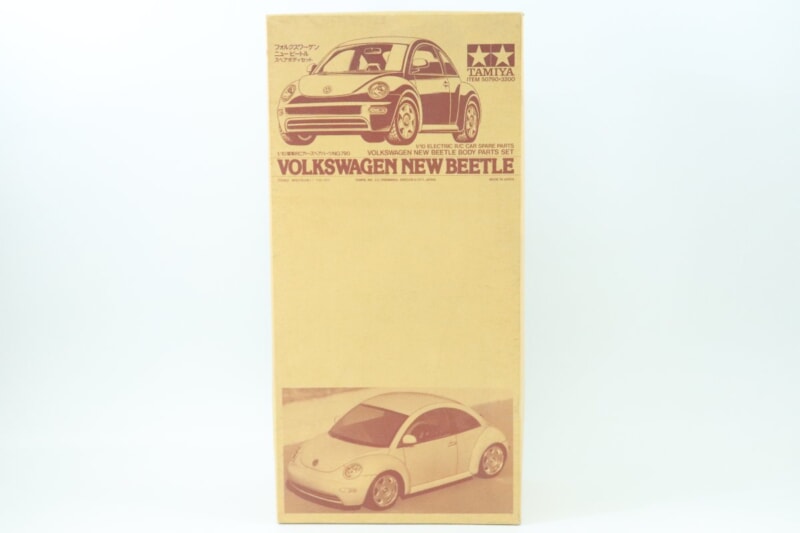 【未組立】 タミヤ  1/10 RC/ラジコンカースペアパーツNO.790フォルクスワーゲン ニュービートル スペアボディセット 50790の画像1