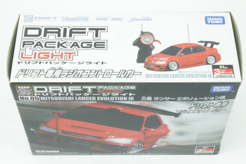 【未開封品】 TAKARATOMY/タカラトミー  ドリフトパッケージライト 三菱 ランサー エボリューション Ⅸ ラジコンの画像1