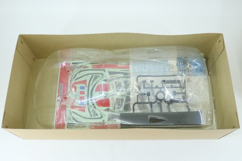 【未組立】 タミヤ  1/10 RC/ラジコン ニッサンR390 GT1 スペアボディセット 50769の画像1