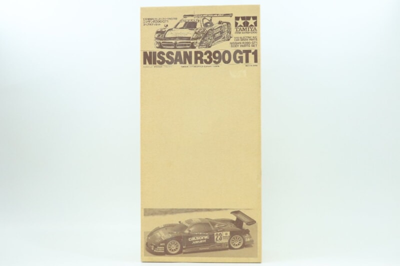 【未組立】 タミヤ  1/10 RC/ラジコン ニッサンR390 GT1 スペアボディセット 50769の画像1