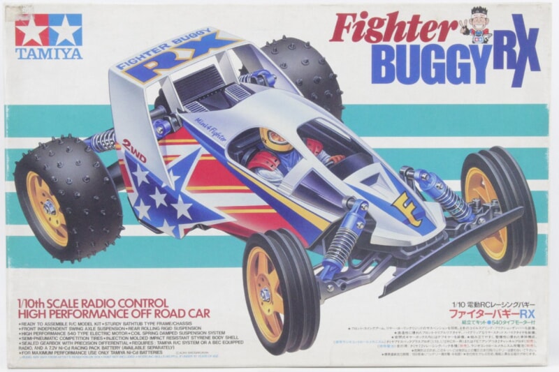 【組立済】 TAMIYA/タミヤ  1/10 電動RC/ラジコン ファイターバギーRXの画像1