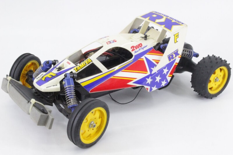 【組立済】 TAMIYA/タミヤ  1/10 電動RC/ラジコン ファイターバギーRXの画像1