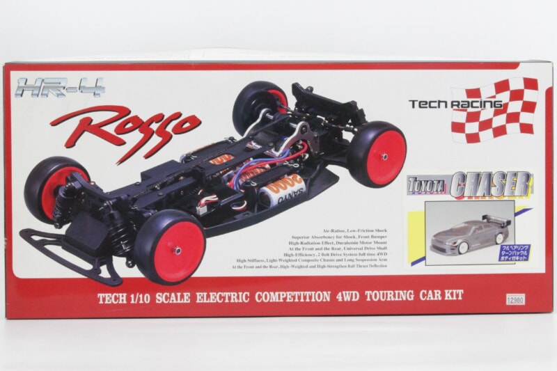 【未組立】 ROSSO  1/10 RC/ラジコン [HR-4] トヨタ チェイサー CHASER テックレーシング 技研モデルの画像1