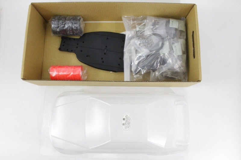 【未組立】 ROSSO  1/10 RC/ラジコン [HR-4] トヨタ チェイサー CHASER テックレーシング 技研モデルの画像1