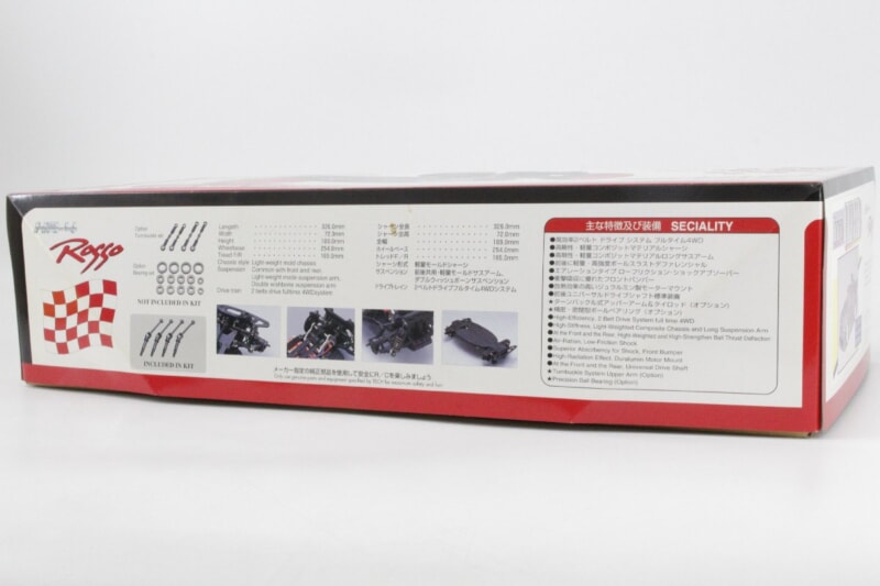 【未組立】 ROSSO  1/10 RC/ラジコン [HR-4] トヨタ チェイサー CHASER テックレーシング 技研モデルの画像1