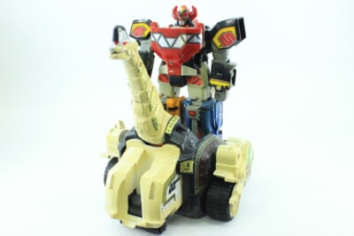 [当時物] DX大獣神+DX獣騎神キングブラキオン BANDAI/バンダイ 超合金 恐竜戦隊ジュウレンジャーの買取り品の画像