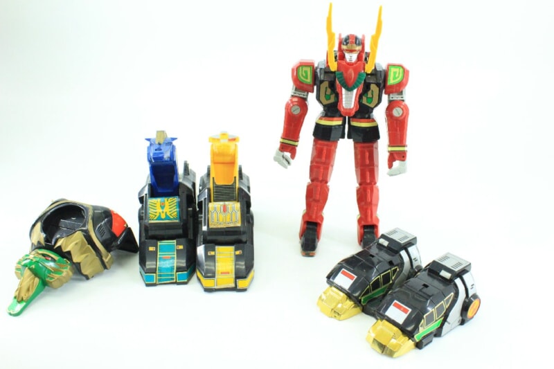 [当時物] 五星合体 DX 大連王  BANDAI/バンダイ 超合金 五星戦隊ダイレンジャーの画像1