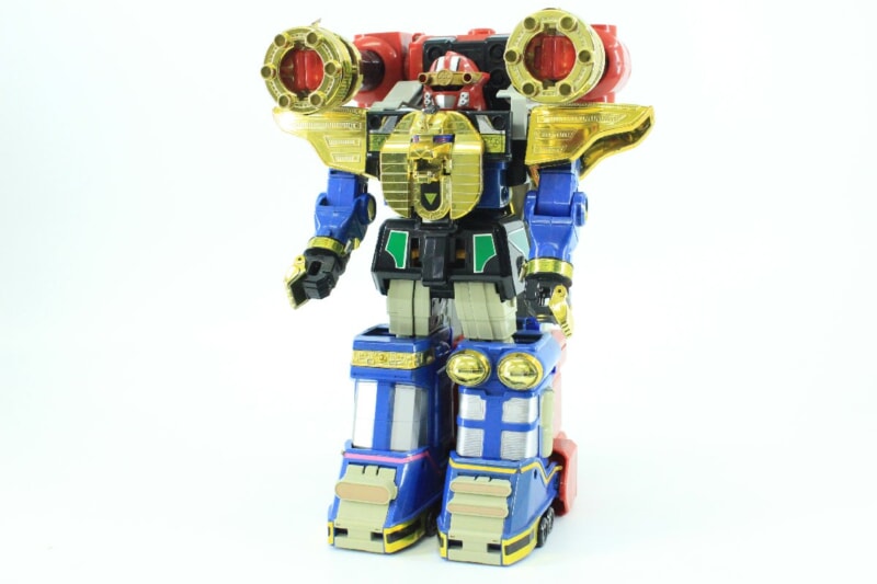 [当時物] 超力合体DXオーレンジャーロボ＋DXレッドパンチャー 2台セット BANDAI/バンダイ 超合金 超力戦隊オーレンジャーの画像1