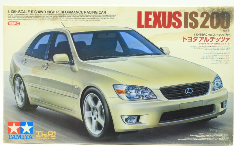 【未組立】 タミヤ  1/10 RC/ラジコン トヨタ アルテッツァ LEXUS IS 200の画像1